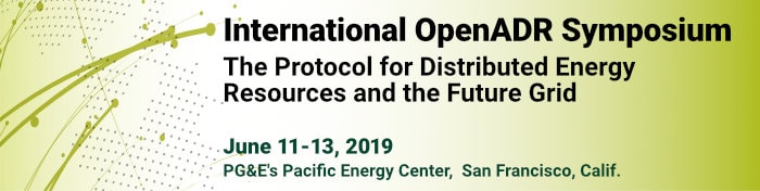 International OpenADR Symposium, San Francisco, Calif.